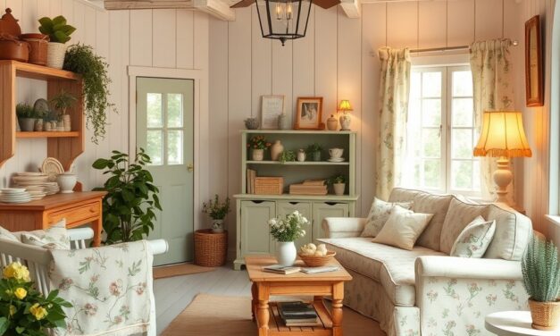 Kolory cottagecore: naturalna paleta i klucz do przytulnej, sielskiej aranżacji wnętrz