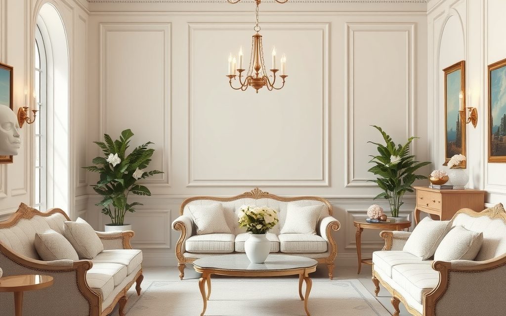 Styl klasyczny we wnętrzach: jak stworzyć harmonijną przestrzeń pełną elegancji i ponadczasowej prostoty