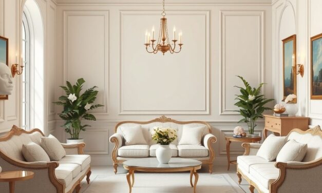 Styl klasyczny we wnętrzach: jak stworzyć harmonijną przestrzeń pełną elegancji i ponadczasowej prostoty