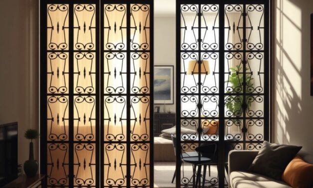 Panele ażurowe do podziału stref w kawalerce: jak połączyć prywatność, światło i funkcjonalność wnętrza