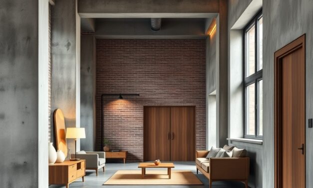 Styl loftowy w przedpokoju: jak połączyć surowość z funkcjonalną aranżacją i uniknąć chaosu