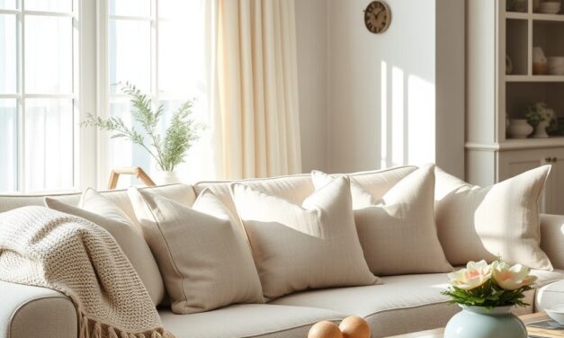 Styl Hampton w tekstyliach i dodatkach: jak stworzyć elegancką i przytulną nadmorską aranżację