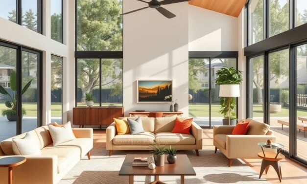 Styl mid century modern: jak rozpoznać kluczowe cechy i stworzyć harmonijną aranżację wnętrza